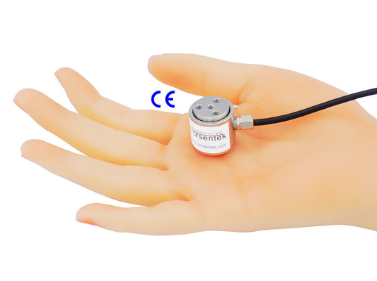 Miniature Cylindrical Force Sensor Flange-to-Flange Cylindrical Force Transducer
