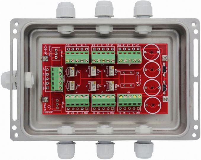 6channel load cell Summing box Multiinput junction box for load cell