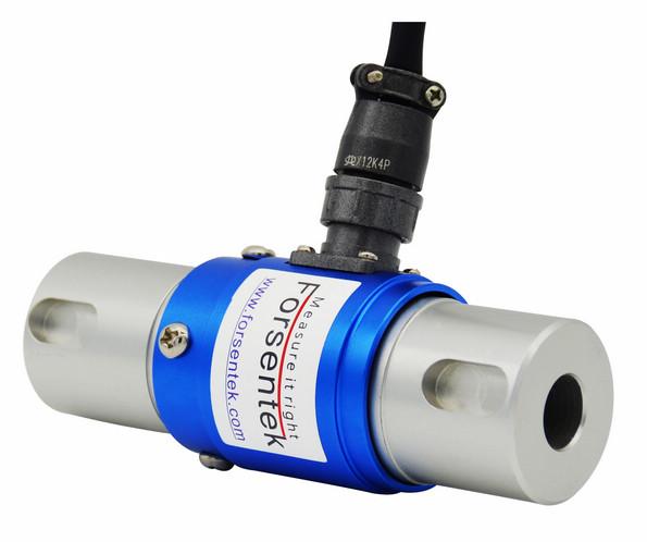 Shaft-to-shaft reaction torque sensor Inline type torque measurement ...