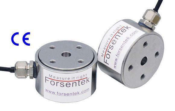 Flange Type Load Cell 1000kg Thrust Force Sensor 10kN Compression Force ...
