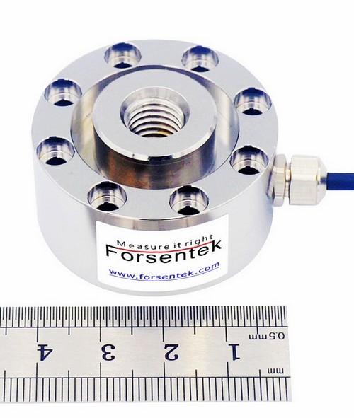 Pancake Load Cell With M10 Threaded Hole For Tension Compression Force ...