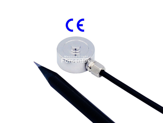 China Small Size Load Button Load Cell 100kg Miniature Compression Force Load Cell 50kg supplier