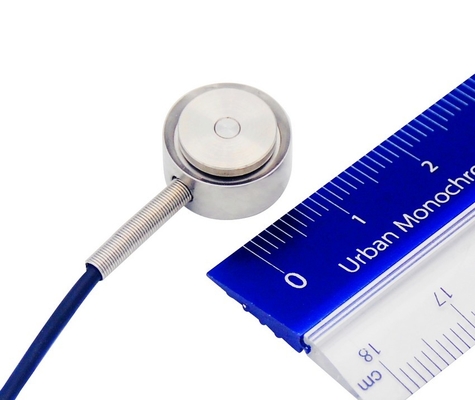 Miniature Button Load Cell 20lb 45lb 110lb 150lbf Micro Compression Sensor