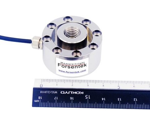 Pancake Load Cell 200lb 450lb 1.1klb Compression Force Transducer 2.2klb 4.5klb