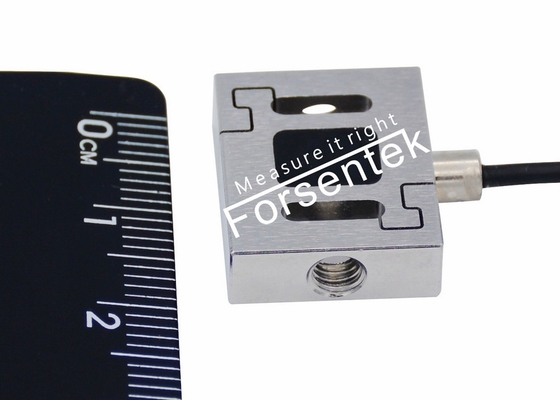 Miniature compression and tension force measurement sensor compact size