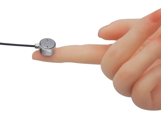 China Miniature force transducer 10lb 20lb 40lb compression force measurement supplier