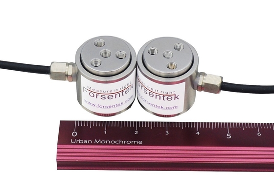 Miniature flange force sensor 1000N small size flange mounted load cell 100kg