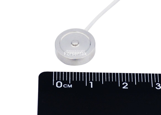 China Miniature force sensor 1kN 500N 200N 100N 50N thin compression load cell supplier