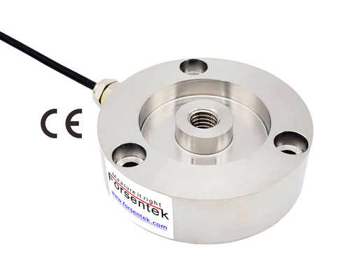 China Low Height Compression Force Transducer 500N 1KN 2KN 3KN Pancake Loadcell supplier