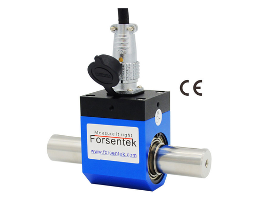 China Shaft-to-Shaft Rotary Torque Sensor 0-500Nm For Motor Rotating Torque Measurement supplier