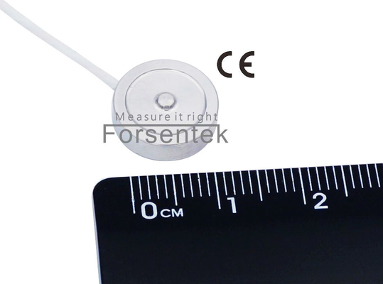 China Miniature Button Type Force Transducer 1kN 500N 200N 100N 50N Compression Sensor supplier