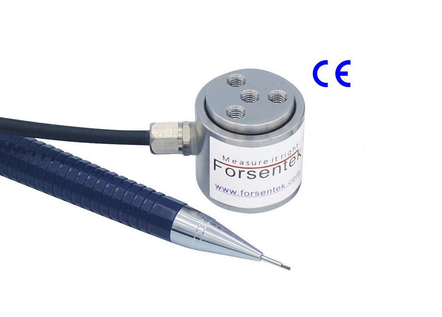 Flange Type Press Force Transducer 50N 100N 200N 500N 1KN Compression