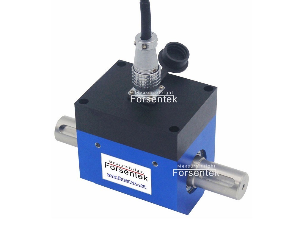 Noncontact rotary torque transducer for servo motor torque measurement