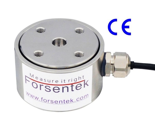 Flange Load Cell 200kg Compression Sensor 2kN Actuator Thrust Force Measurement