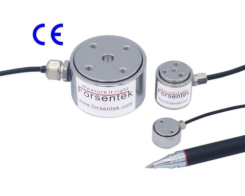 Flange Type Load Cell 1000kg Thrust Force Sensor 10kN Compression Force Measurement