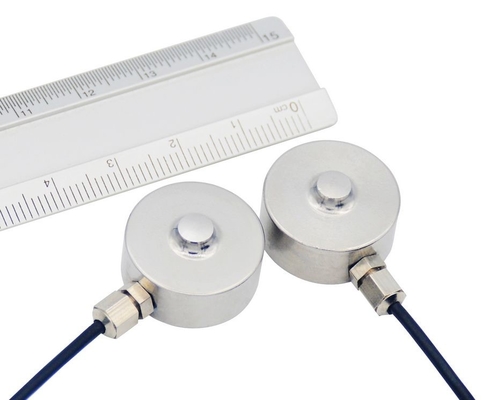 Miniature Compression Load Cell 10kN 20kN Small Button Load Cell With 20mm Diameter