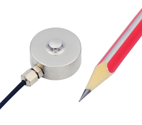 Miniature Button Type Compression Force Sensor 10kN 20kN Compression Force Measurement