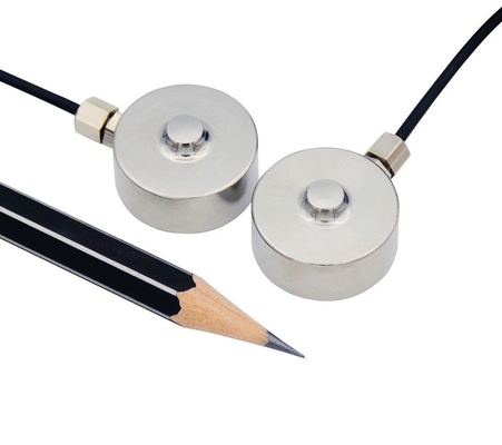 Miniature Button Type Compression Force Sensor 10kN 20kN Compression Force Measurement