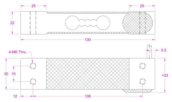 3kg 6kg 10kg 20kg 30kg Digital Weighing Sensor For Unmanned Vending Machine