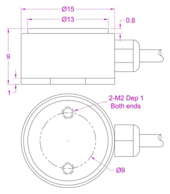 Miniature Compression Transducer 10N 20N 50N 100N 200N 500N 1kN 2kN Micro Force Sensor