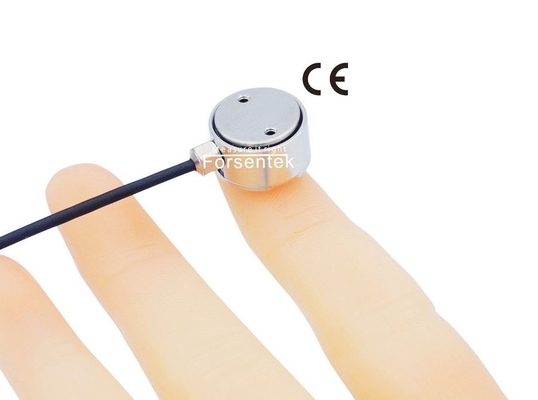 Micro Compression Force Transducer 2lb Flanged Load Cell 5lb Column Force Sensor 10lb