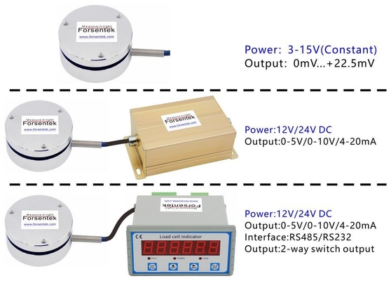 1t 500kg 200kg 100kg 50kg 20kg 10kg Compression Load Cell With Flange Mounting Surface