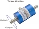 Inline torque sensor 5NM 2NM 1NM 0.5NM 0.2NM 0.1NM micro torque transducer supplier