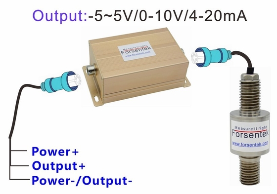 Rod end load cell tension and compression load cell