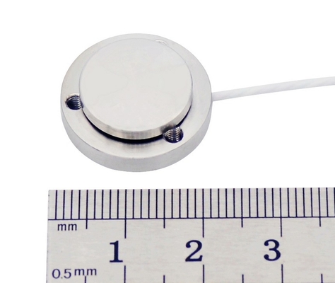 Micro Button Type Compresion Force Load Cell 0-50kgf With Flat Surface