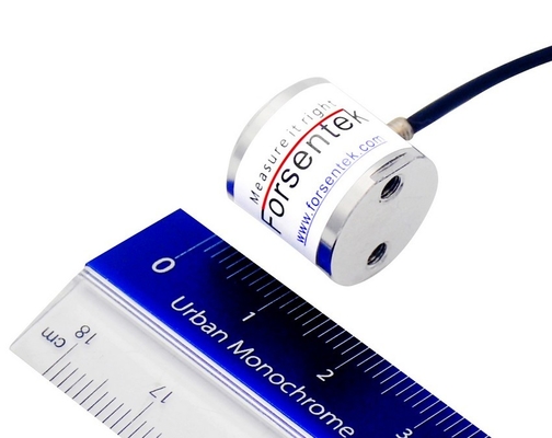 Miniature Compression Load Cell 450lb 220lb 110lb 45lb Flange Type Force Sensor