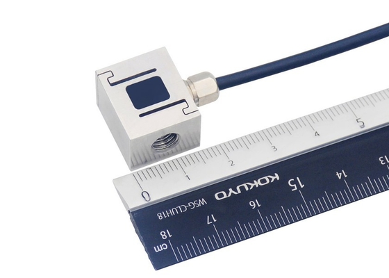 Miniature S Type Force Sensor For Slip Meter Junior S-Beam Load Cell With M6 Thread
