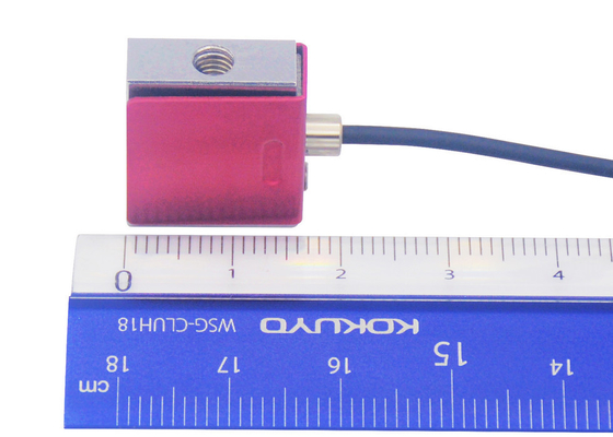 Small Size Force Transducer 25lb 50lb 100lb Miniature S-Beam Jr Load Cell