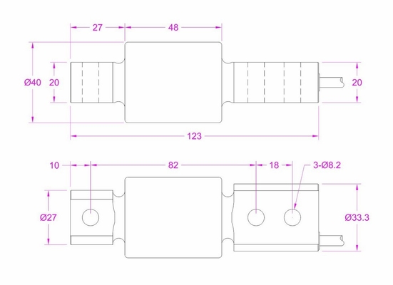 Bending Beam Load Cell 200kg 100kg 50kg 20kg For Belt Conveyor Scales