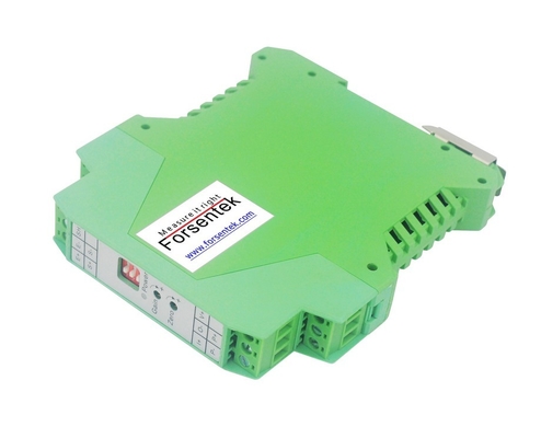 35mm DIN Rail Mount Load Cell Signal Amplifier -10-10V 4-20mA