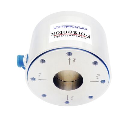 Flange Mount 3-Axis Load Cell 0-100kN Through Hole Multi-axis Force Sensor