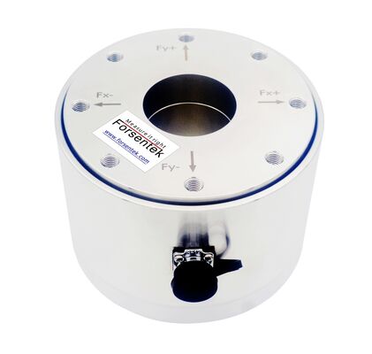 Flange Mount 3-Axis Load Cell 0-100kN Through Hole Multi-axis Force Sensor