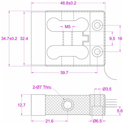 Medical infusion bag weighing load cell 0-500N infusion bag weight measurement