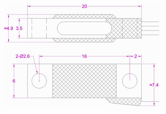 Micro weight sensor 1kg weight measurement sensor 2 lb loadcell