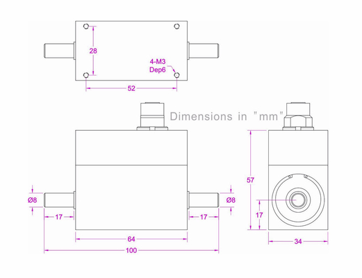 Non-contact Rotary Torque Sensor 0.1Nm 0.2N*m 0.5N-m 1N*m 2Nm 3N-m 5Nm