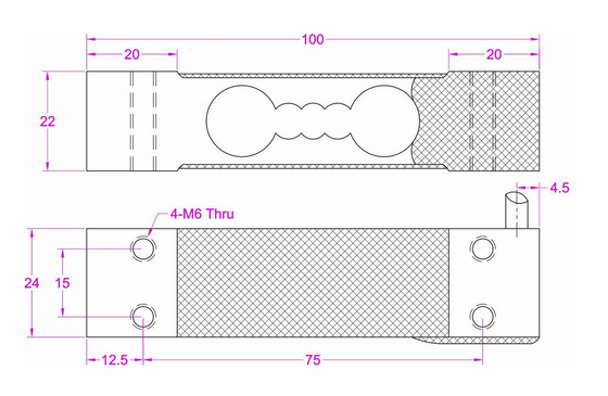 Weight Transducer 3kg 6kg 10kg 20kg 30kg 40kg strain gauge Loadcell Sensor