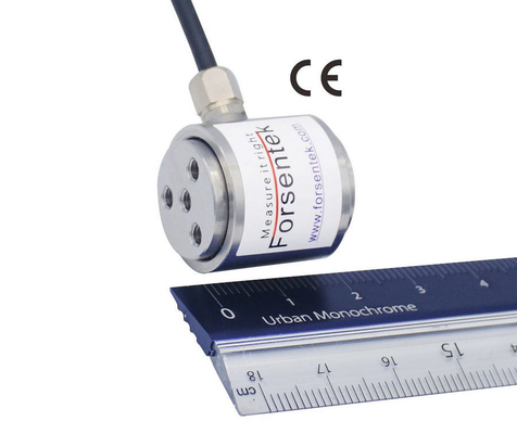 Miniature Cylindrical Load Cell Flange-to-flange Cylinder Type Force Transducer