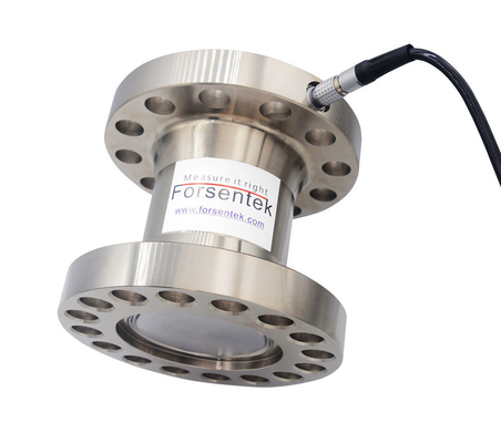 Flange Mounted Compression Load Cell 200 ton Cylinder Type Load Cell 100ton