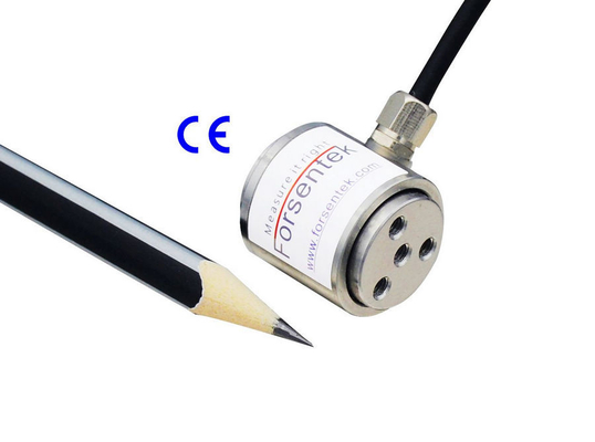 Miniature Cylindrical Force Sensor Flange-to-Flange Cylindrical Force Transducer