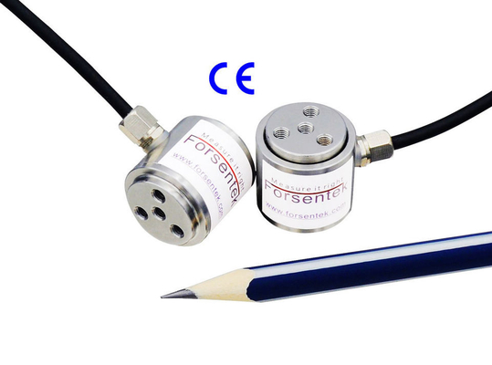 Miniature Cylindrical Force Sensor Flange-to-Flange Cylindrical Force Transducer