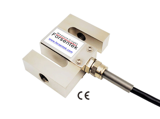 M12 Threaded S Type Load Cell 200lb 400lb 600lb Tension Compression Force Sensor