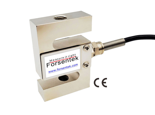 M12 Threaded S Type Load Cell 200lb 400lb 600lb Tension Compression Force Sensor