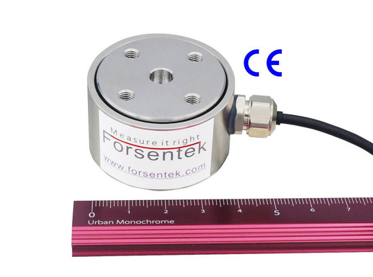 Flange Mounted Load Cell 4.5klb 2klb 1klb 450lb Flange Type Force Transducer