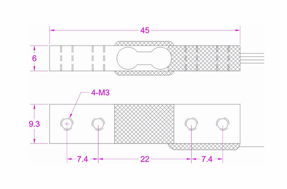 10oz Micro Load Cell 1lb Miniature Weight Sensor 2lb Weighing Transducer