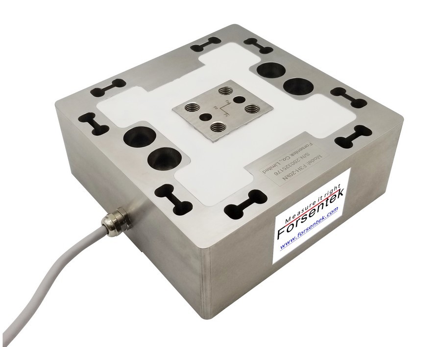 Multi Axis Load Cell 2000kg 3-component Force Sensor 20kN Triaxial ...